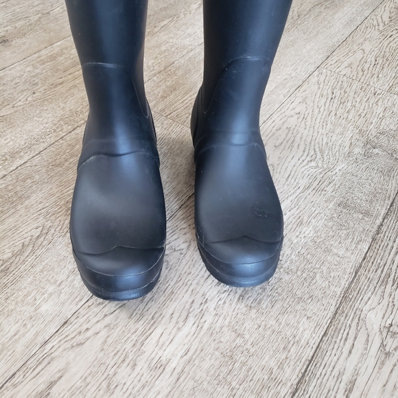 Hunter tall black boots - Picture 2 of 9